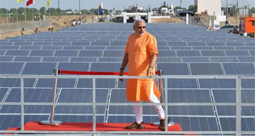 2020年印度太阳能与风电占电力需求比例增至9.3%